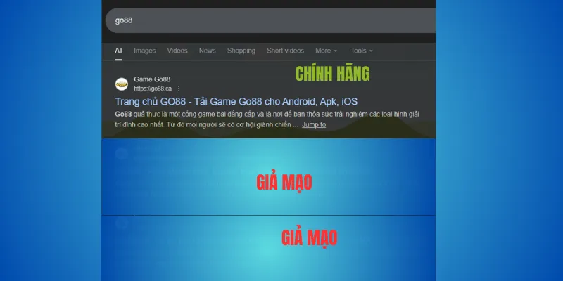 Go88 thật – chỉ tin miền go88.com & go88.ca – hướng dẫn nhanh 2 Go88
